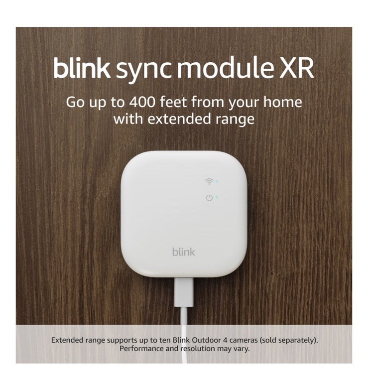 Sync Module XR System hub for all Blink devices, up to 400 Feet - Outdoor