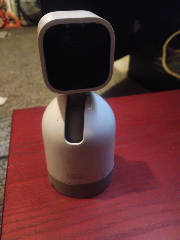 Blink Mini Pan-Tilt Camera in White