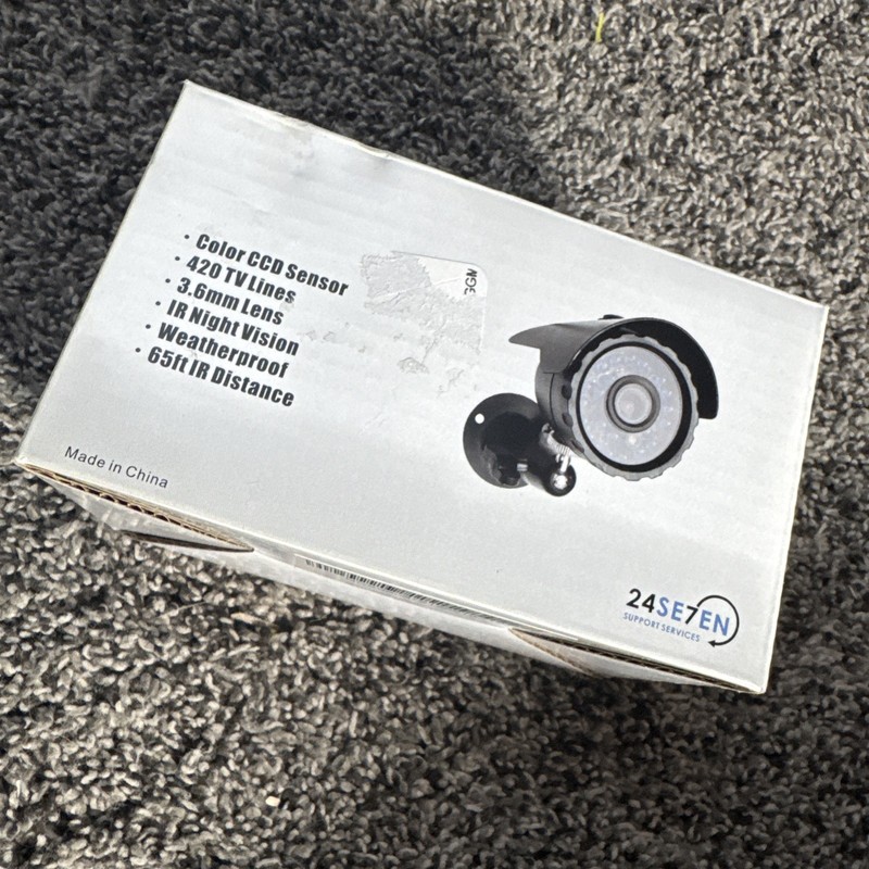 1/4″ CCD Color Bullet Camera All Weather Indoor/ Outdoor Cnr-bbs23nm-bk