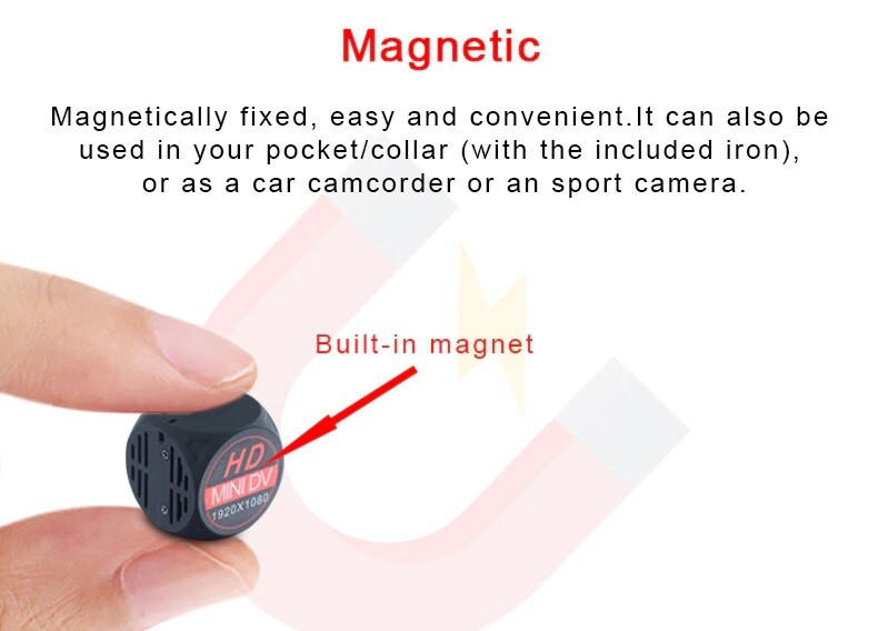 Mini Camera HD Camcorder 1080P Monitor Small Security Video Recorder gallery