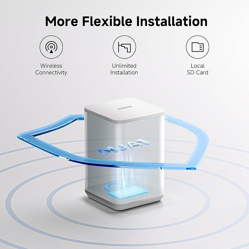 Xiaomi BW400 Pro Outdoor Camera Set 2.5K 132° Wide Angle 10000mAh Security Cam gallery