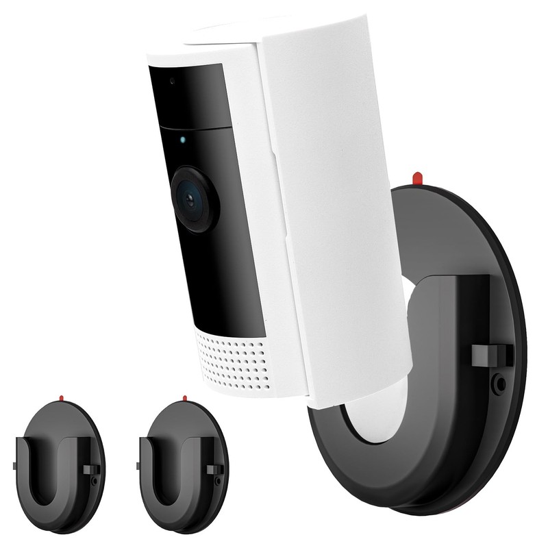 2 Pack Adhesive Wall Mount Bracket for Ring Indoor Cam,Strong VHB Stick On,No…