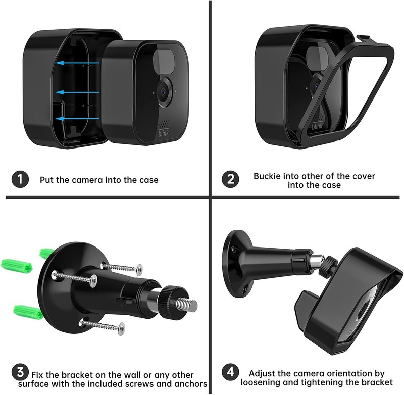 Blink Outdoor 3 3rd Gen Camera Mount with Protective Case Blink Camera Mount ... gallery