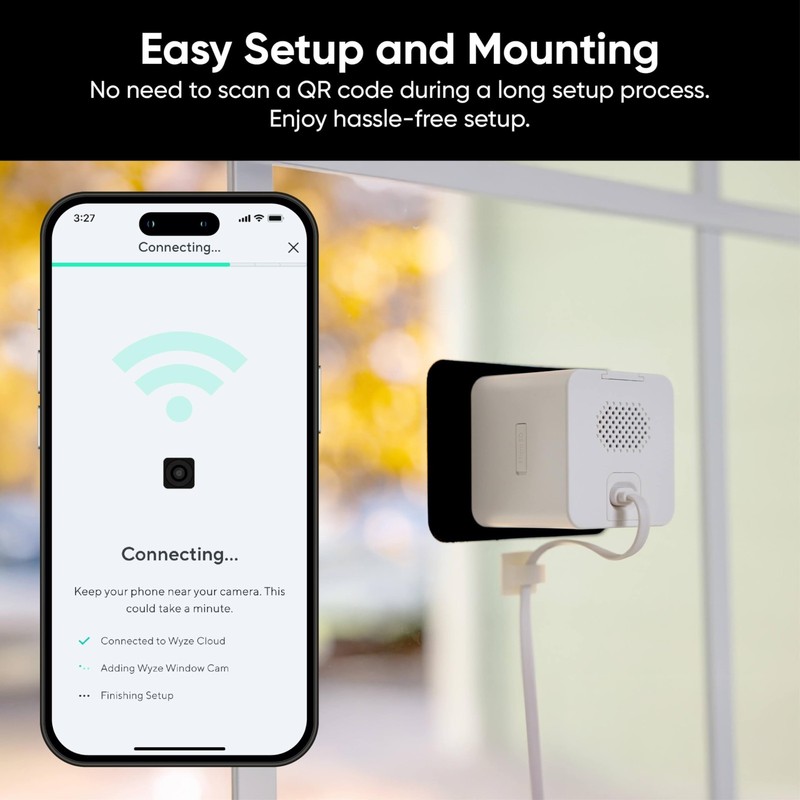 Indoor HD WiFi Security Camera - Color Night Vision, Motion Detection, 24/7 Reco gallery