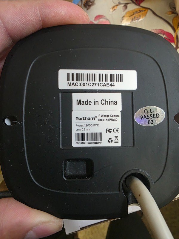 Northern (N2IP4WSD) 4MP WDR PoE Dome camera 2.8mm gallery