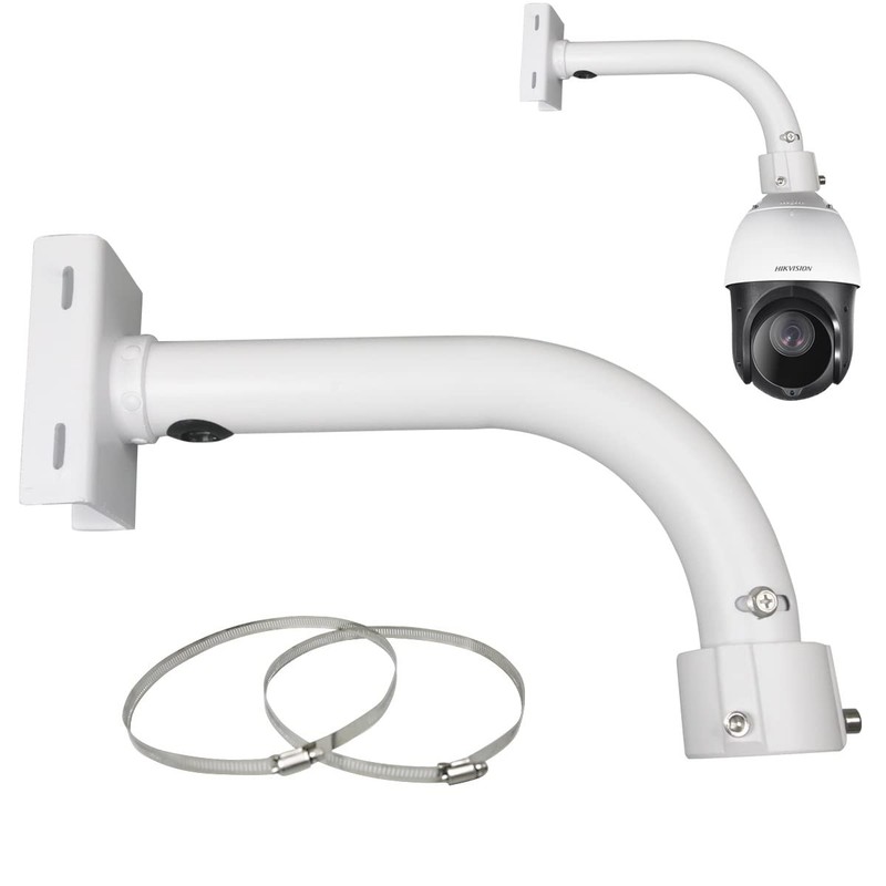 Security Camera Mount Bracket, Dome PTZ Camera Mount Universal Camera Pole Mo…