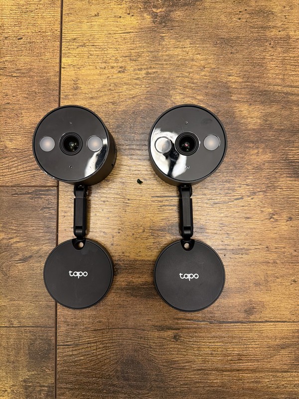 TP-Link Tapo C121 2K QHD WiFi Security Camera 2-Pack Indoor Outdoor Used