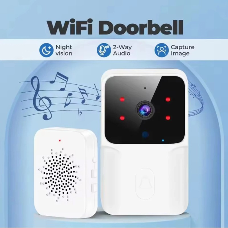 2026 WiFi Video Doorbell 1080P Smart Outdoor Wireless Intercom