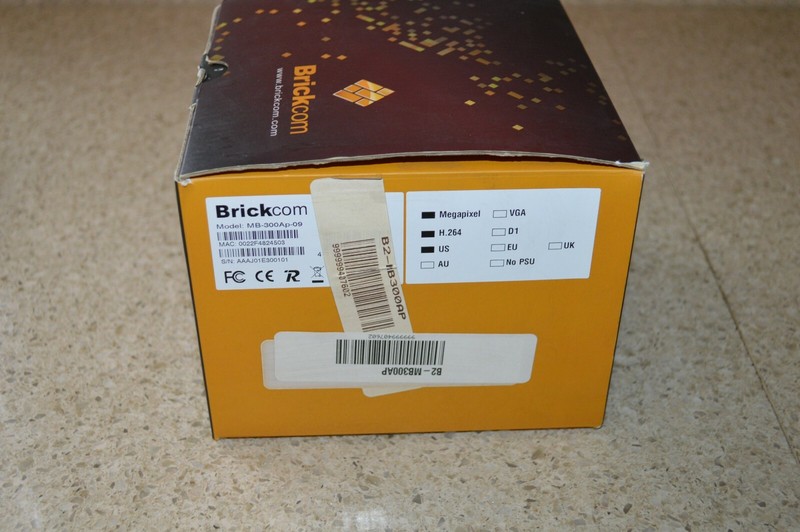 Brickcom Megapixel 3MP Mini Box Network Camera MB-300AP HDTV H.264 IR gallery