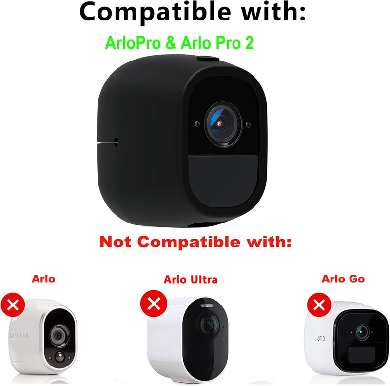 4X Silicone Skin Cases for Arlo Pro and Arlo Pro 2 Security Camera gallery