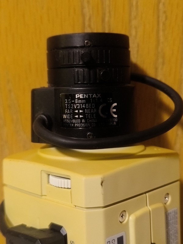 CCTV Camera & Lens Elmo TNC-4604x CCTV Color Security Camera & Pentax TS2V314BED gallery