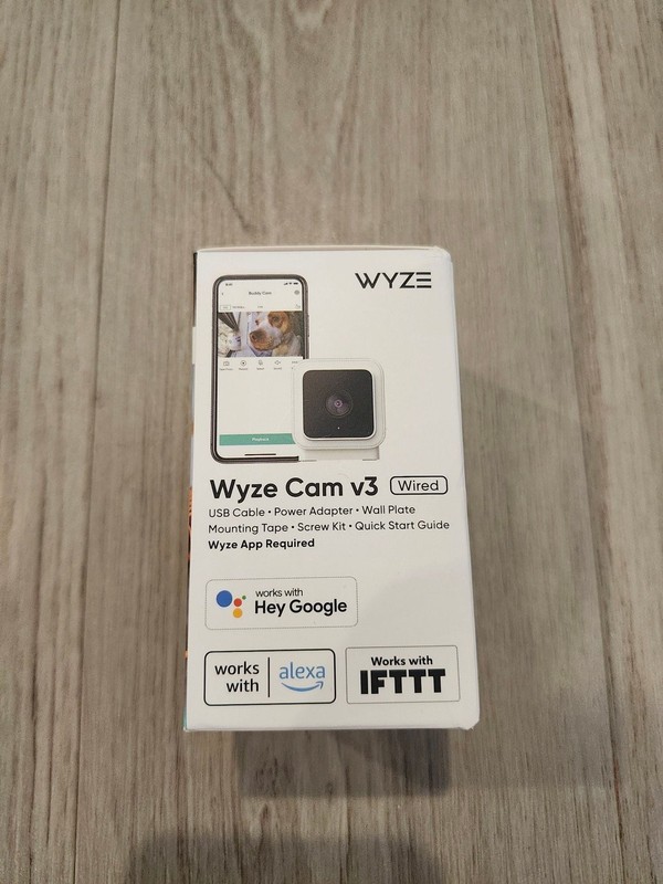 Wyze Cam v3 Wired 1080p Indoor/Outdoor Security Camera WYZEC3 gallery