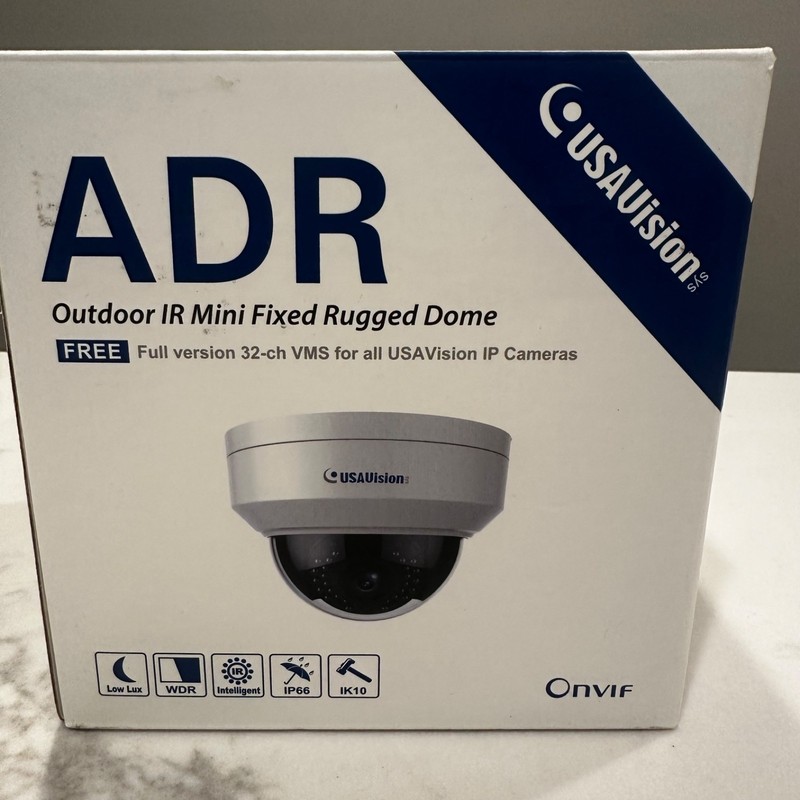 *New Open Box* GeoVision H265 GV-ADR4702 Mini Dome Camera 4MP 2.8mm Outdoor TVD
