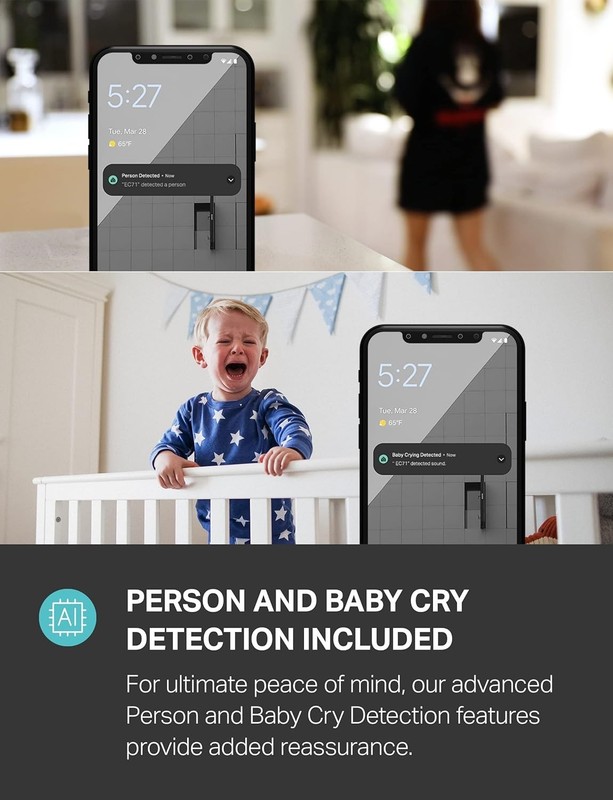 Pan-Tilt Home Security Camera with 2-Way Audio and Alexa Compatibility gallery