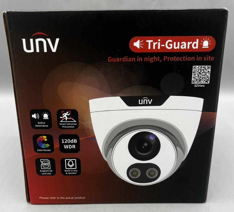 Uniview UNV 4MP HD IR Eyeball Network Camera CCTV Security IPC3614SB-ADF28KMC-I0
