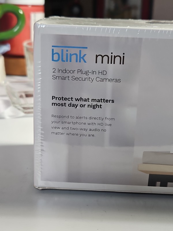 2 Blink Mini Indoor 1080p Wi-Fi Security Camera Amazon Alexa Compatiblity Black gallery