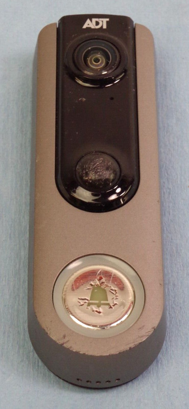 ADT Doorbell Camera DBC835 AS IS For Parts Untested *SEE DESCRIPTION*