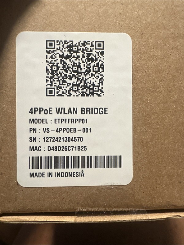 Vivint Wireless Bridge Model ETPFFRPP01 Brand New - Sealed - Ready To Ship gallery