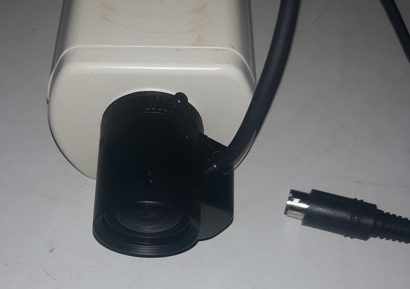 Burle TC552A Video Camera with TC9904 TV Lens LX 4mm 1:1.2 CS gallery