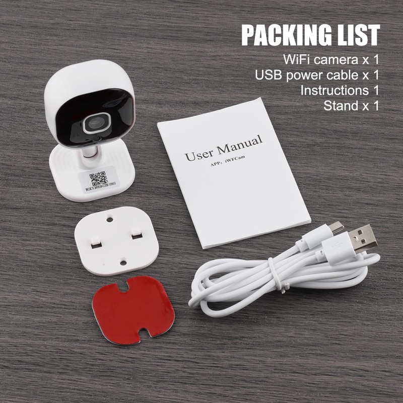 For A3–HD Wi-Fi Home Security Camera with Night Vision&Two-Way Talk 360° manual gallery