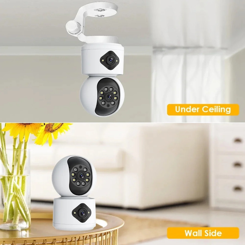 Indoor Security Camera Motion Detection Night Vision 2-Way Audio Cloud SD Storag gallery
