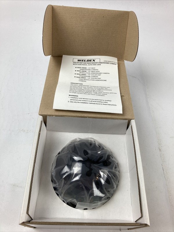 Weldex WDD‑4900C 1/3" Varifocal Color DSP Indoor Armordome CCD Camera gallery