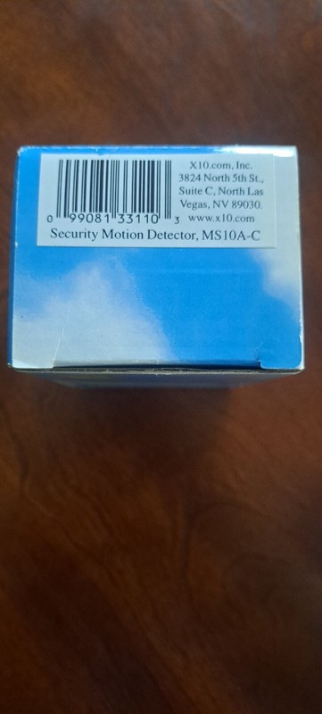 X10 Motion Activated Camera W/Lights VT38A, LM465, MS10A-C, GB10A-C, & SH10A-C gallery