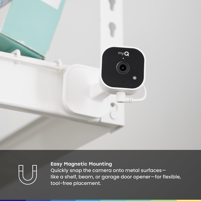 Myq Garage Plug-In Camera Gen 2 – 2K Smart Wi-Fi Garage Camera gallery