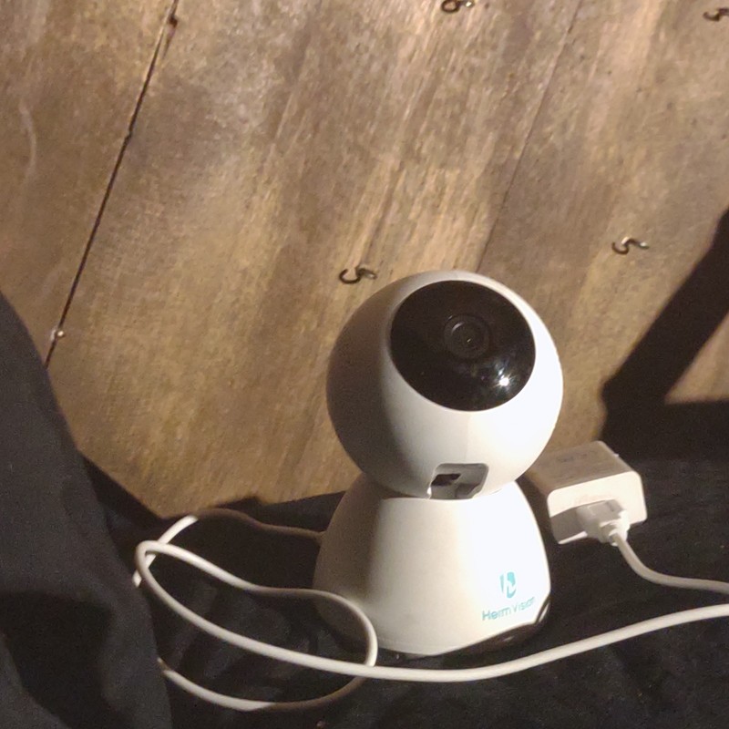 HeimVision HM205 1080p Wi‑Fi Indoor IP Security Camera, Alexa, White gallery