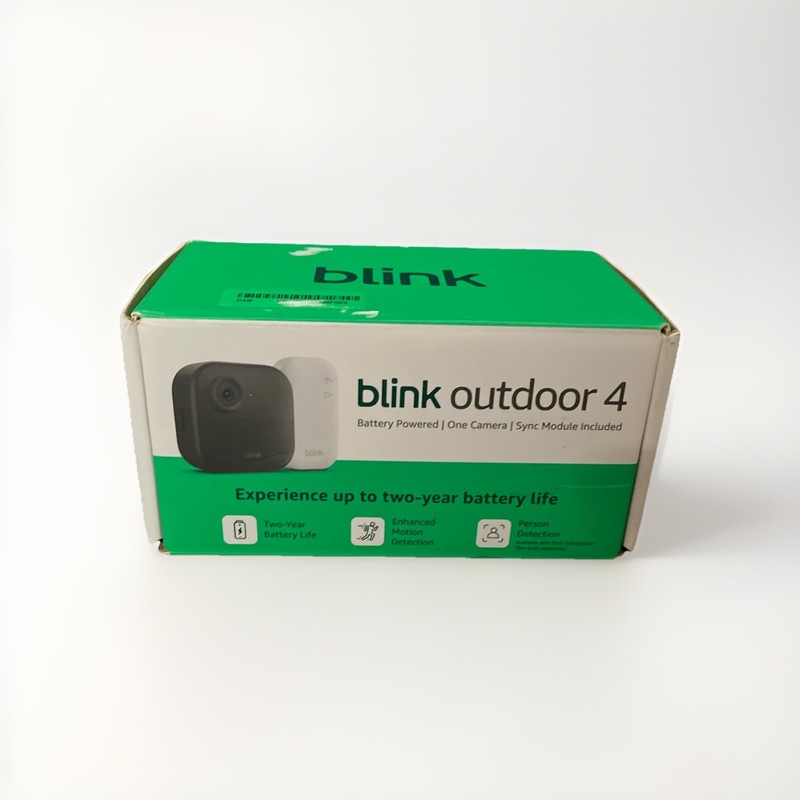 Blink Outdoor 4 4th Gen 1-Camera System w/ Sync Module 2 Wireless HD Camera