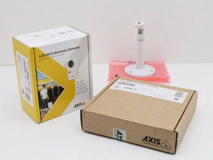 AXIS M1065-L Network Camera PoE IR PIR Sensor w Stand Power Supply japan used gallery