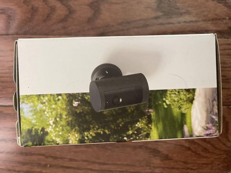 Ring Outdoor Cam Plus Wireless Battery 2K IP Security Camera Outdoor Black gallery