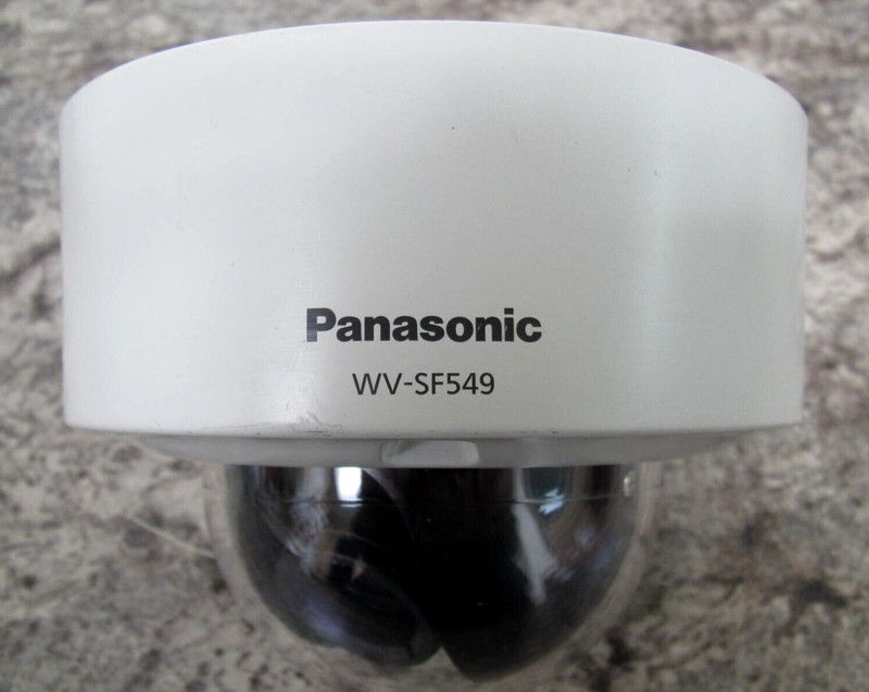 Panasonic WV-SF549 i-PRO 2MP 1080p Indoor Network Dome Security Camera Used gallery