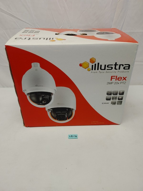 AMERICAN DYNAMICS IFS02P5ICWTY ILLUSTRA FLEX 2MP INDOOR SECURITY CAMERA
