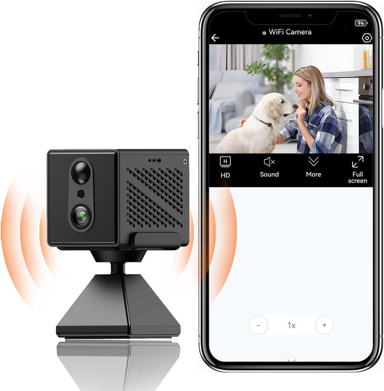 2026 5G Mini HD Security Camera - 100 Days Battery, Night Vision, Motion Detecti gallery