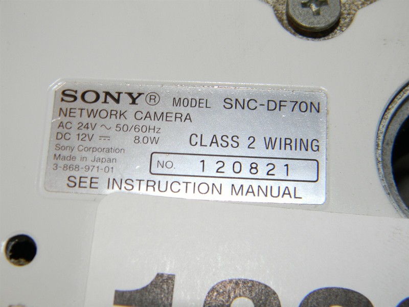 Sony SNC-DF70N Network Dome Camera w IP66 Industrial Contamination Protection gallery