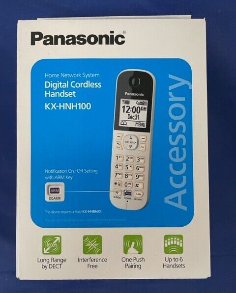Panasonic KX-HNH100 Home Network System Digital Cordless Handset New Sealed Look