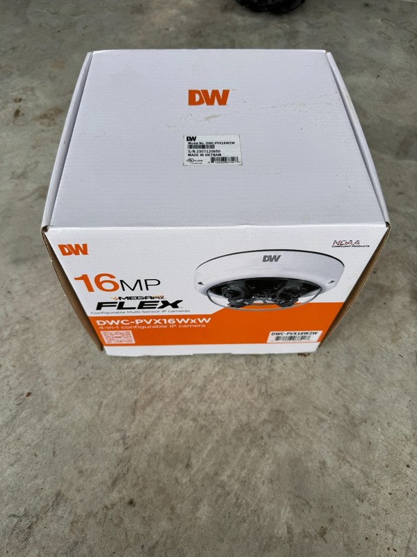 DW MegaPix Flew DWC-PVX16WxW Camera New in box gallery