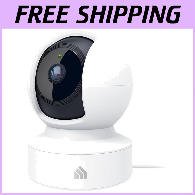 Kasa 2K+ Indoor Cam – Baby Monitor, Pet Camera, Night Vision