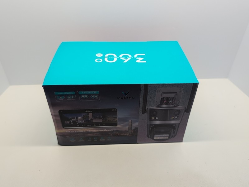 Voltky 2K Dual-Lens Wired Security Camera PTZ IP66 Color Night Vision Outdoor HD gallery
