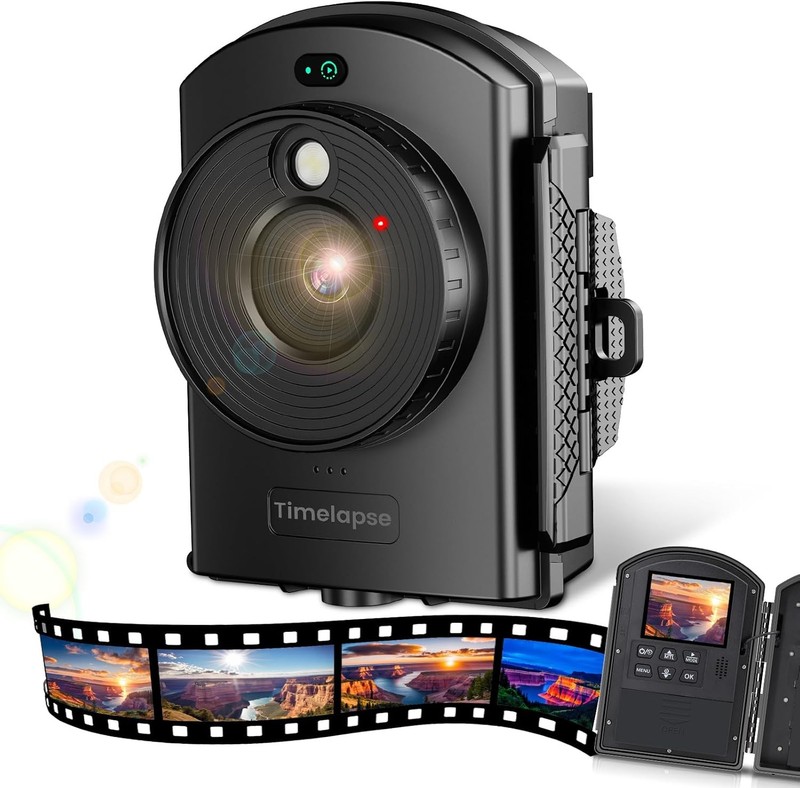Time Lapse Camera Infrared Positioning LED 180 Day Shooting 1080P