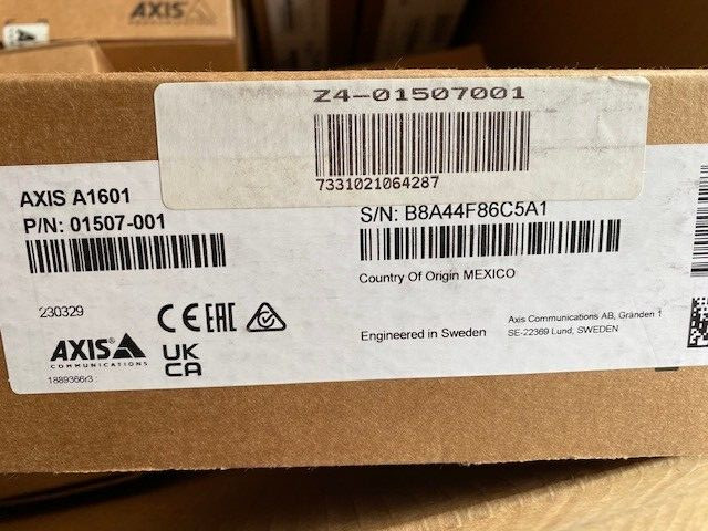 Axis A1601 Network Door Controller Door controller white 01507-001