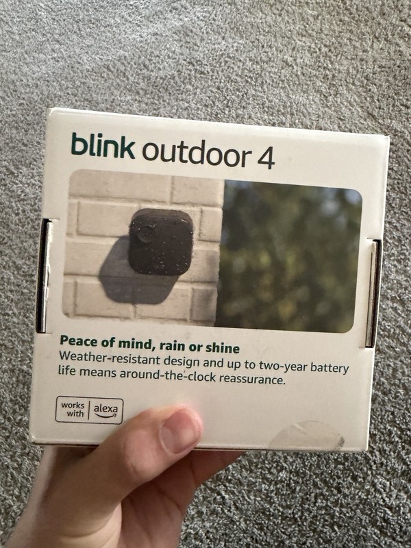 Blink Outdoor 4 (4th Gen) 3-Pack Battery Powered Weatherproof Wi-Fi Alexa gallery