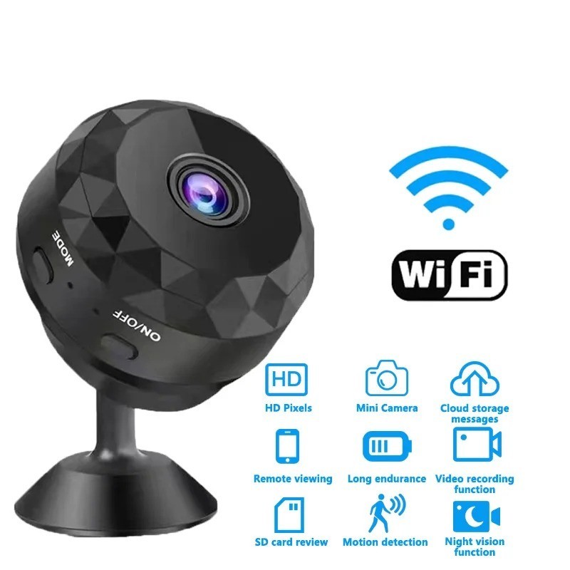 Mini Camara Oculta Espia De Seguridad WiFi 1080P Inalambrica Con Audio y Video gallery
