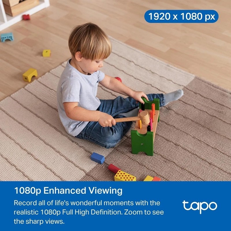 Tapo by TP-Link Pan/Tilt Security Camera for Baby Monitor, Pet Black gallery