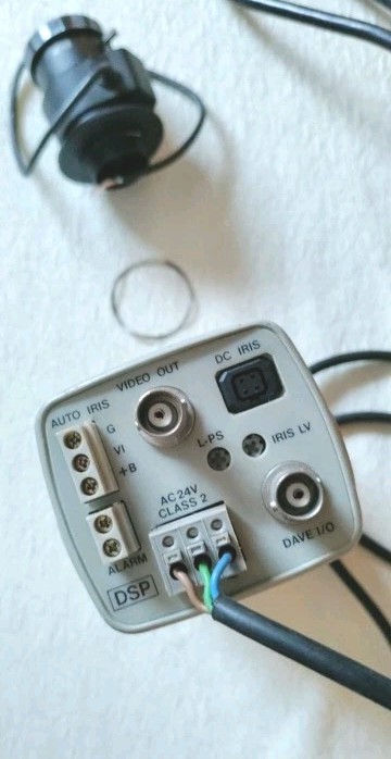 CCTV Security Camera with Lens Auto Iris And Power Supply gallery