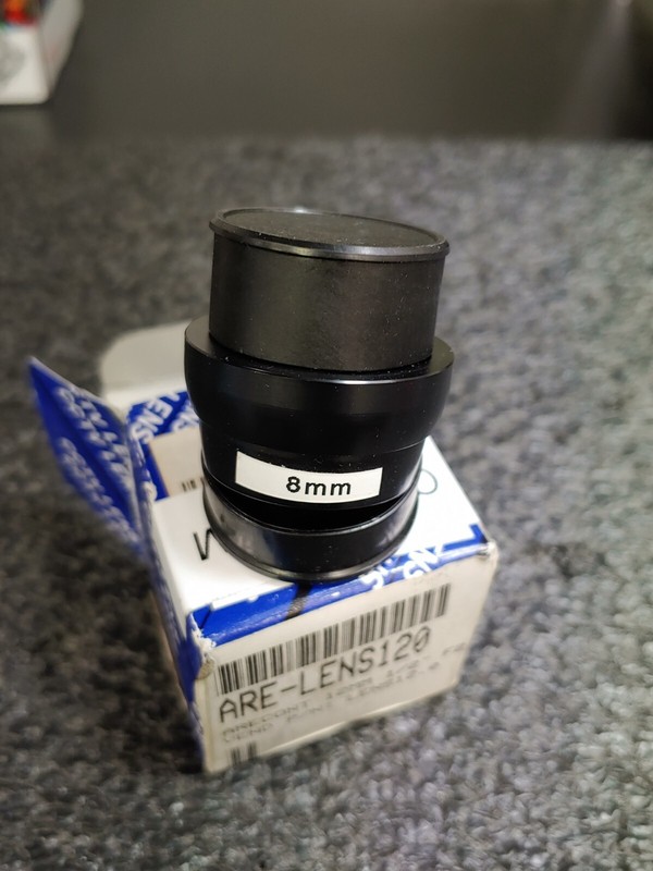 Lot of 4 CCTV Lens 4mm 8mm 12mm X2 Lens gallery