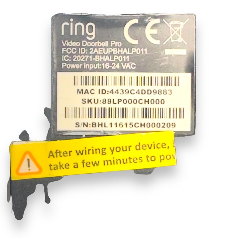Ring Video Doorbell Pro, Pro Power Kit, 3D Motion Detection & Audio Black gallery