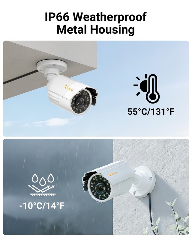 1080P HD Hybrid 4-in-1 Security Camera Outdoor, Night Vision, IP66 Weatherpro... gallery