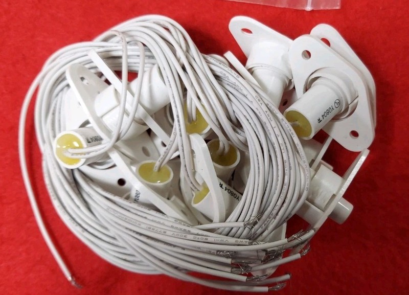 Tane Alarm Products PB-52 WH White Push Button Reed 28 Pieces New gallery